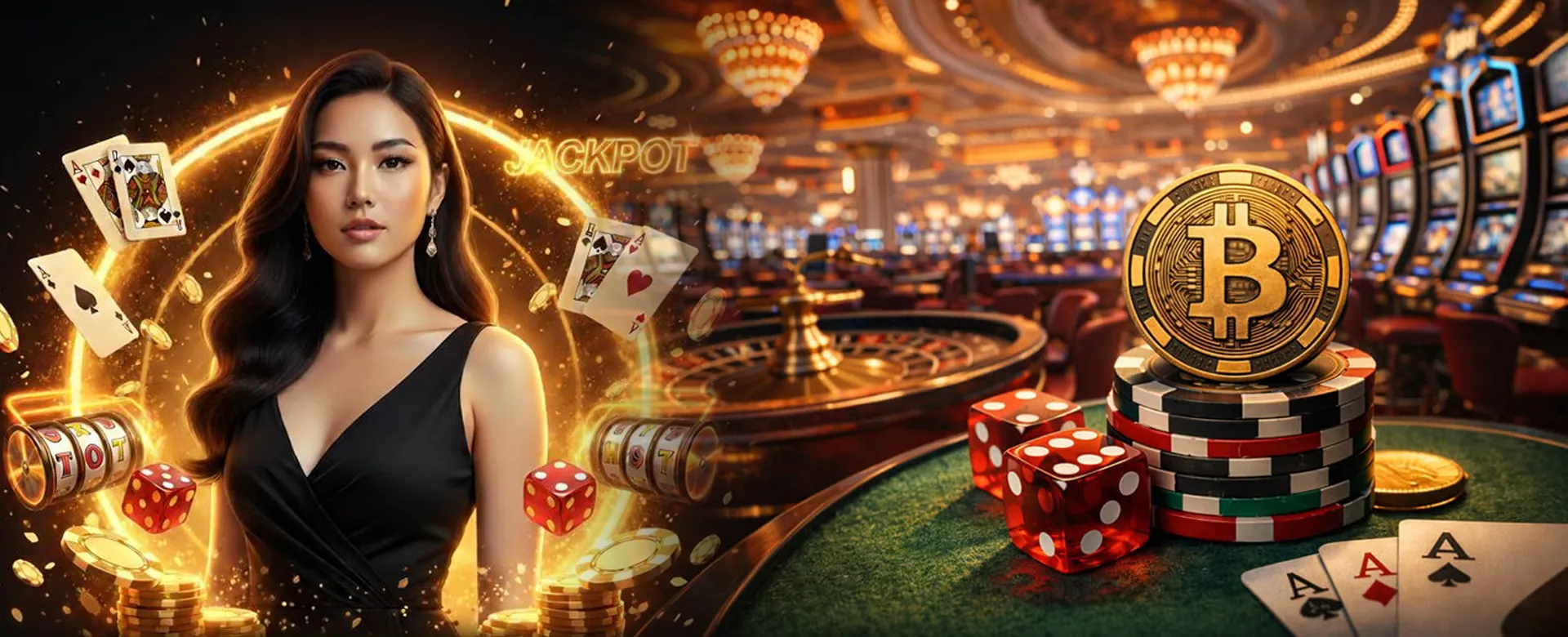 Exciting ME77 Casino online gaming platform with vibrant slot machines
